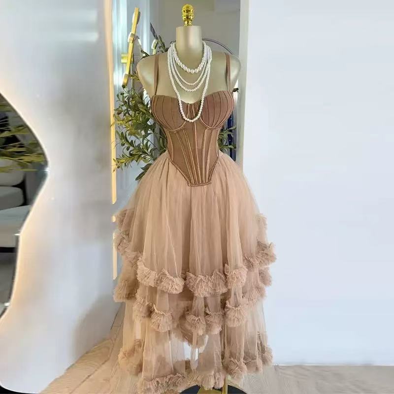 Women's Dress Set Tunic Irregu - огляд і ціна Crop Top Crochet