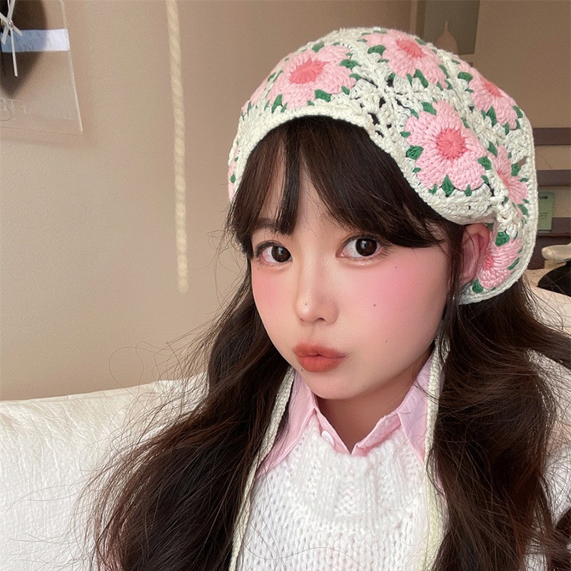 Vintage Weaving Knitting Flowe - огляд і ціна Headband Summer Knit