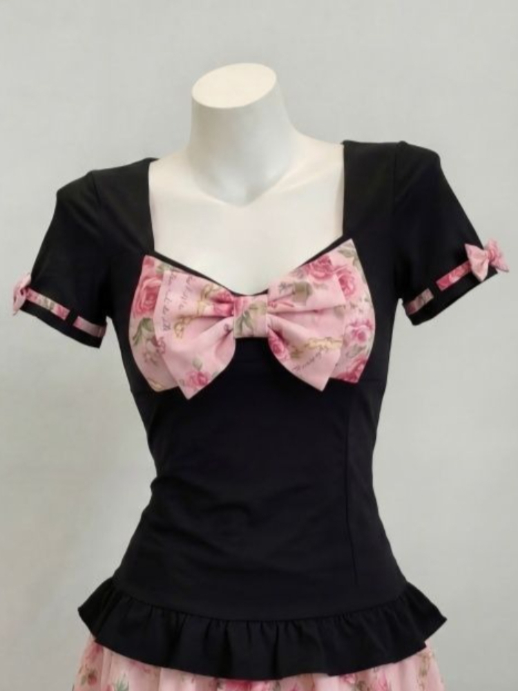 Women's Sweet Floral Print Two - огляд і ціна Romper Floral Print